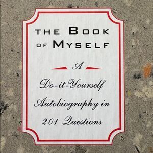 ”The Book of Myself” DIY